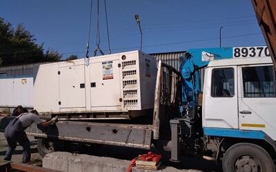 На склад «Центра Аренды Оборудования» вернулась ДГУ мощностью 100 кВт
